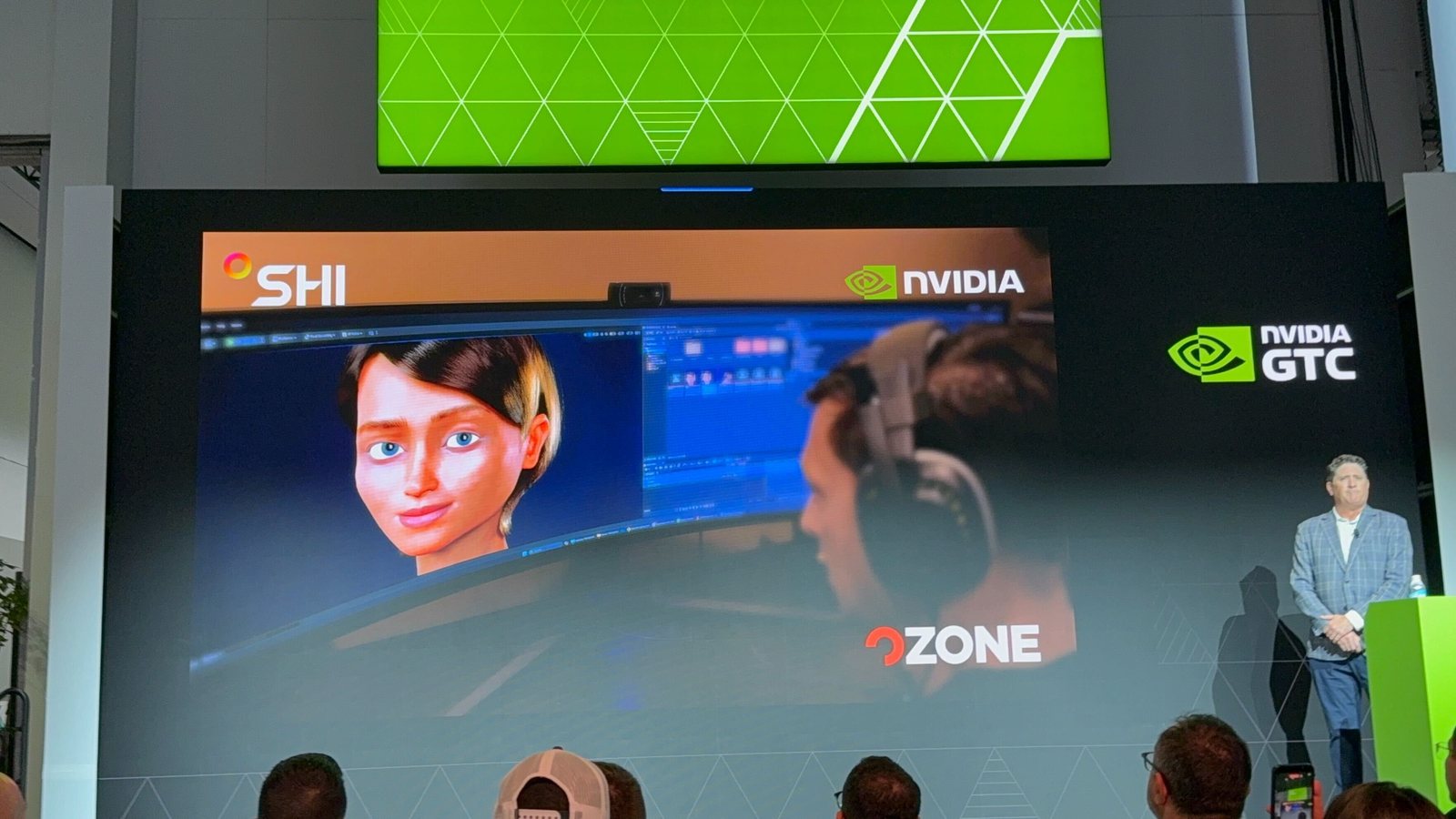 Ozone and SHI on stage at NVIDIA GTC